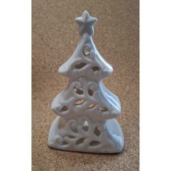 Teamécses tartó fenyő, porcelán