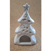 Teamécses tartó fenyő, porcelán