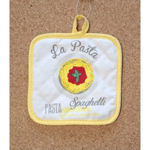 Edényalátét - pasta, textil