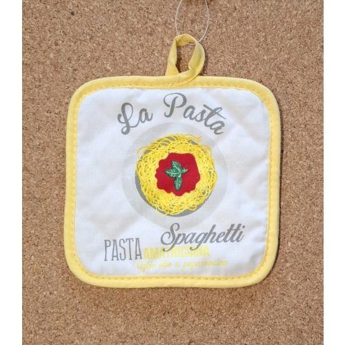 Edényalátét - pasta, textil