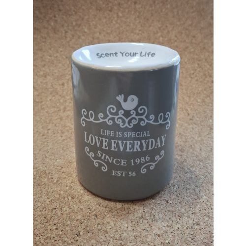 Illóolaj párologtató, Scent your life - szürke