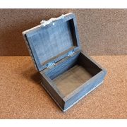 Fa ládika pillangós, párnázott