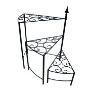 Virágtartó 3 részes, körcikk alakú, lépcsőzetes - HP-036