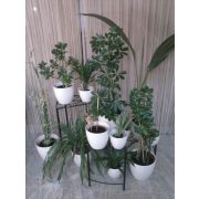 Virágtartó 3 részes, körcikk alakú, lépcsőzetes - HP-036