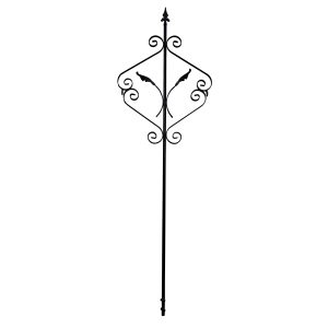 Koszorútartó leveles, temetői koszorú akasztó - HP-098