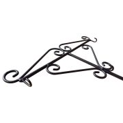 Koszorútartó 3 akasztóval, talppal, temetői koszorú akasztó - HP-106_2