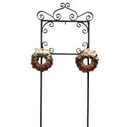 Wreath holder narrow, double