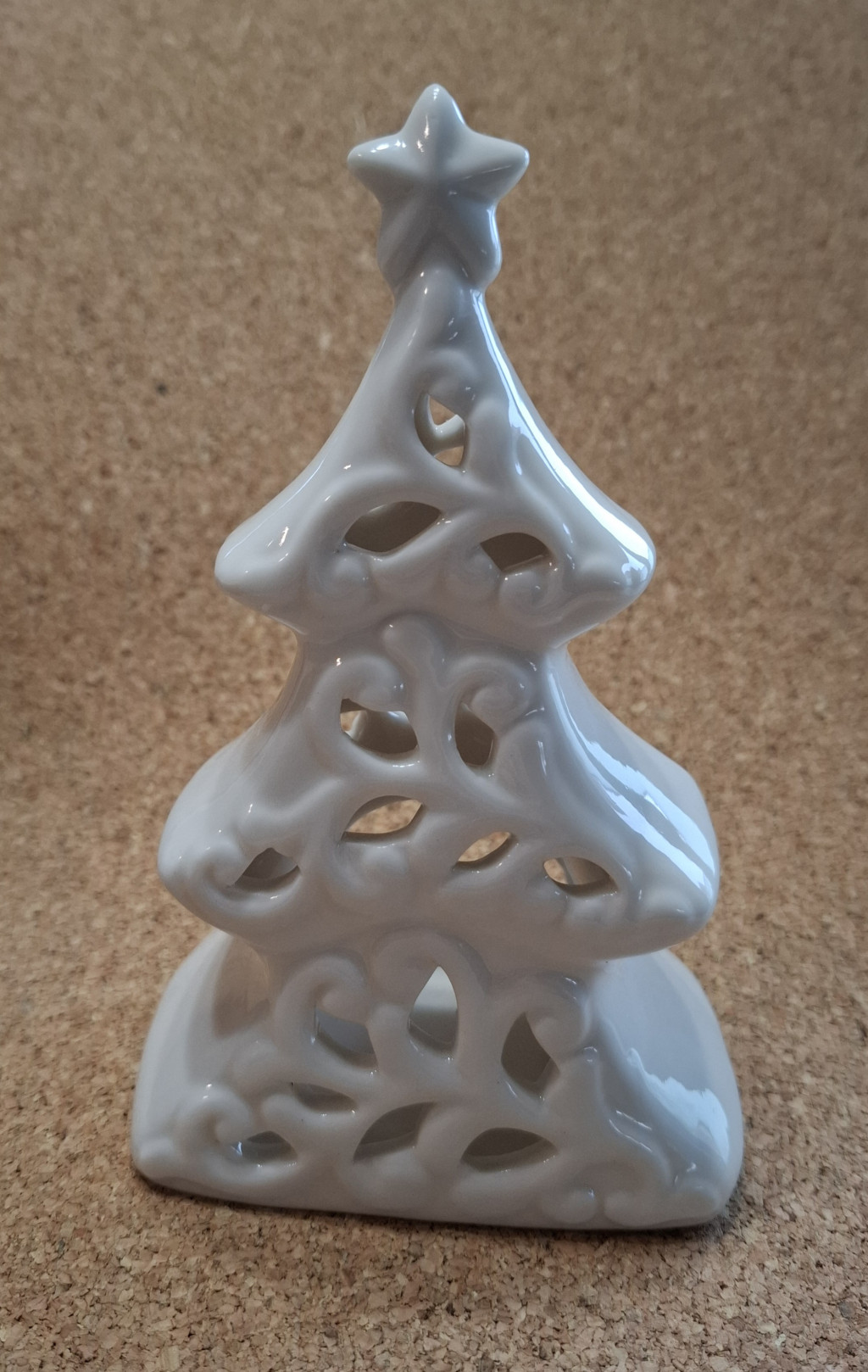 Image of Teamécses tartó fenyő, porcelán