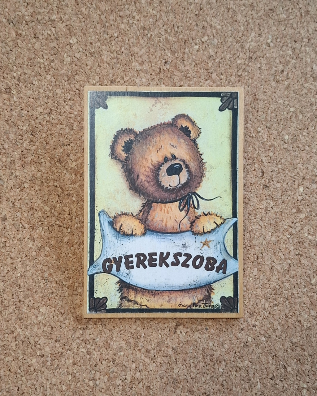 Image of Ajtótábla fa - Gyerekszoba