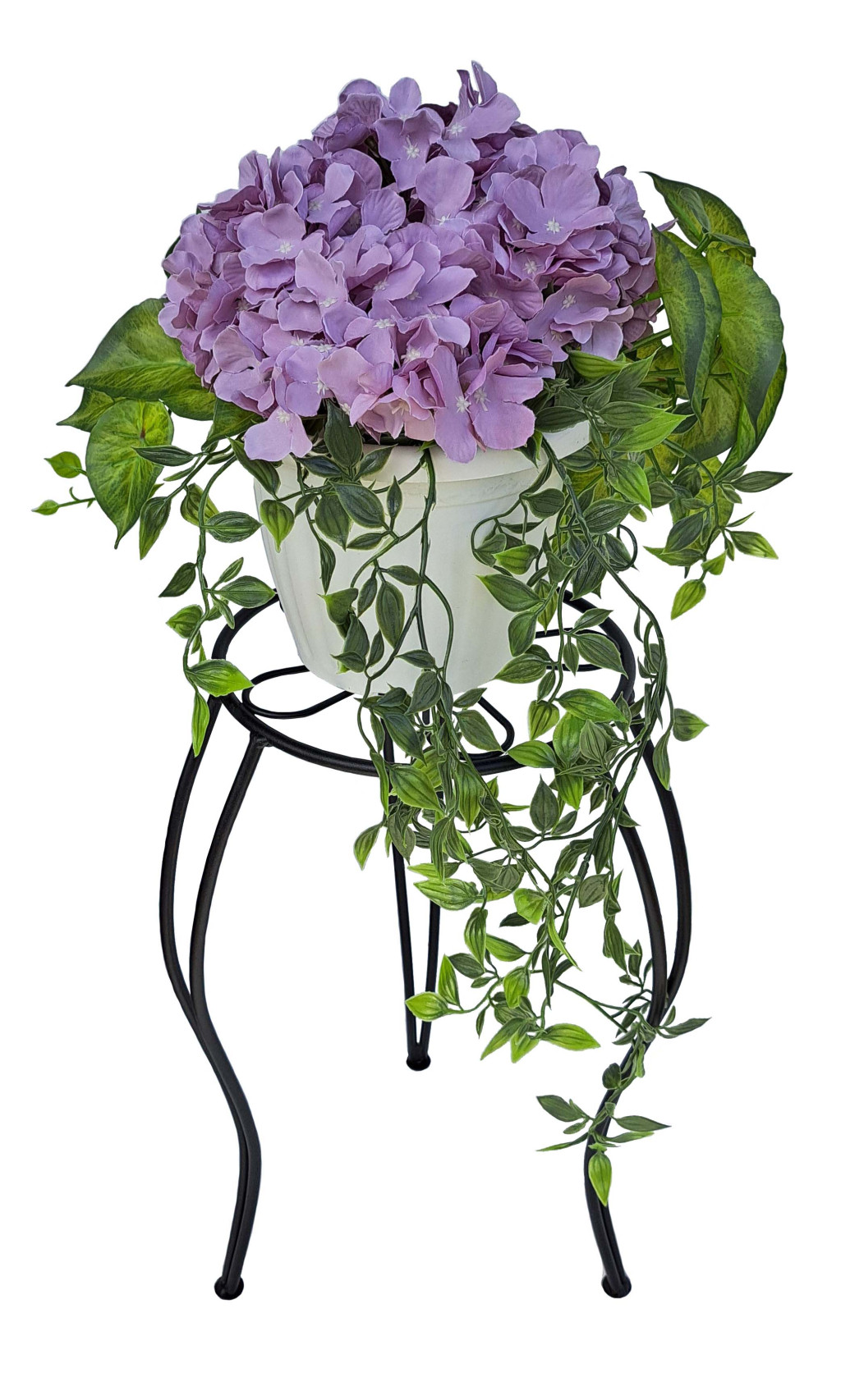 Image of Virágtartó 1 részes S-lábú virágos - HP-078