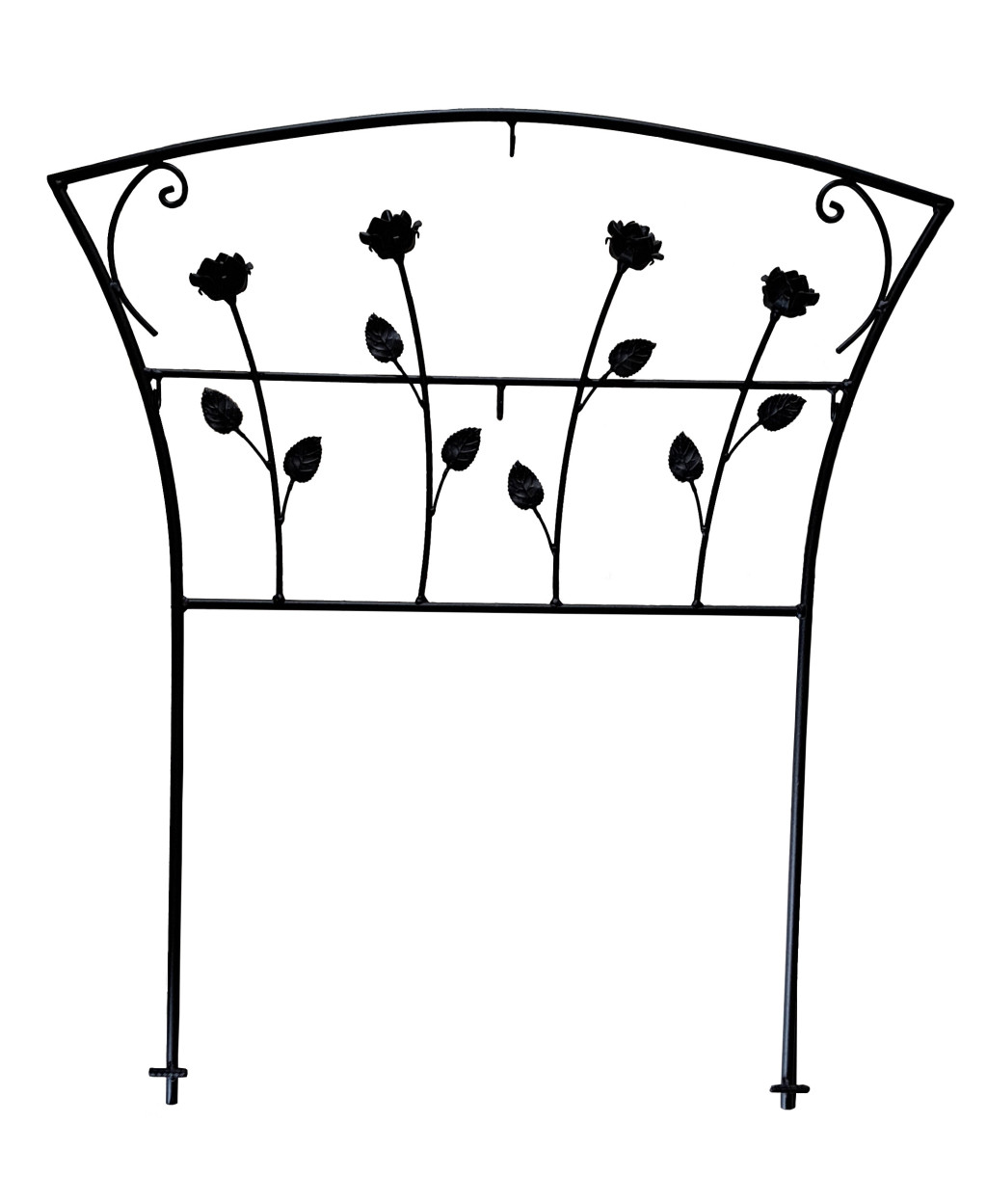 Image of Koszorútartó rózsás, temetői koszorú akasztó - HP-138